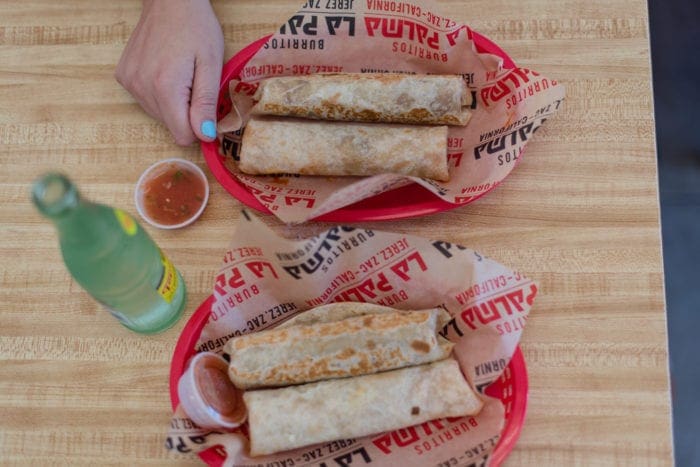 Santa Ana California Things to do Downtown Burritos La Palma