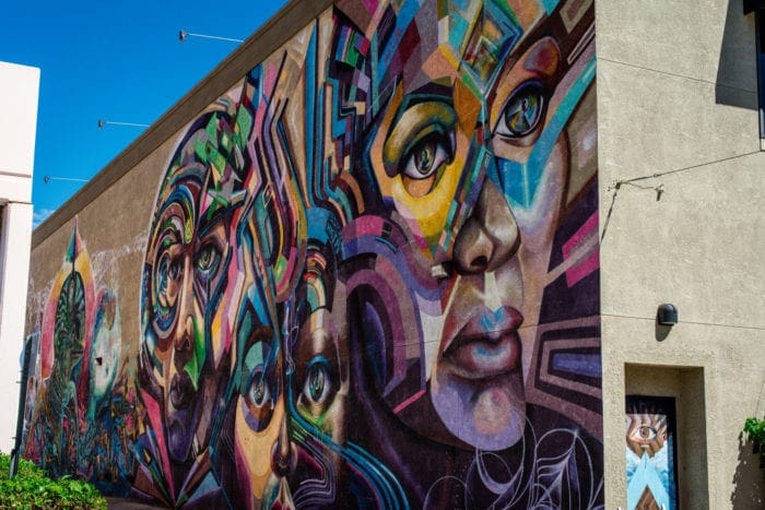 Santa Ana California Things to do Downtown Street Art Mural