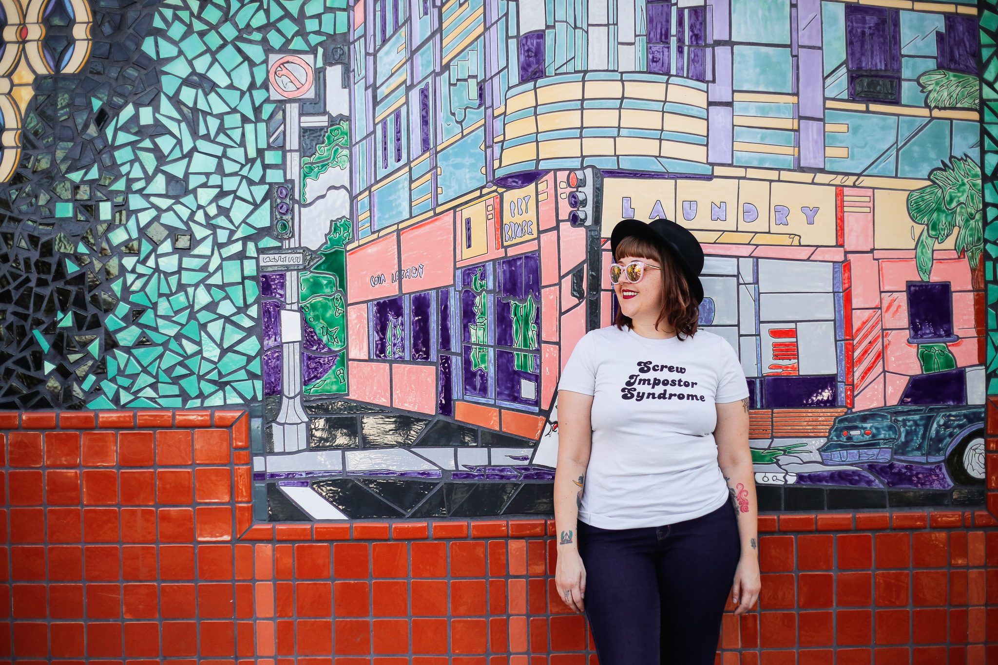Screw Impostor Syndrome shirt from Dear Handmade Life