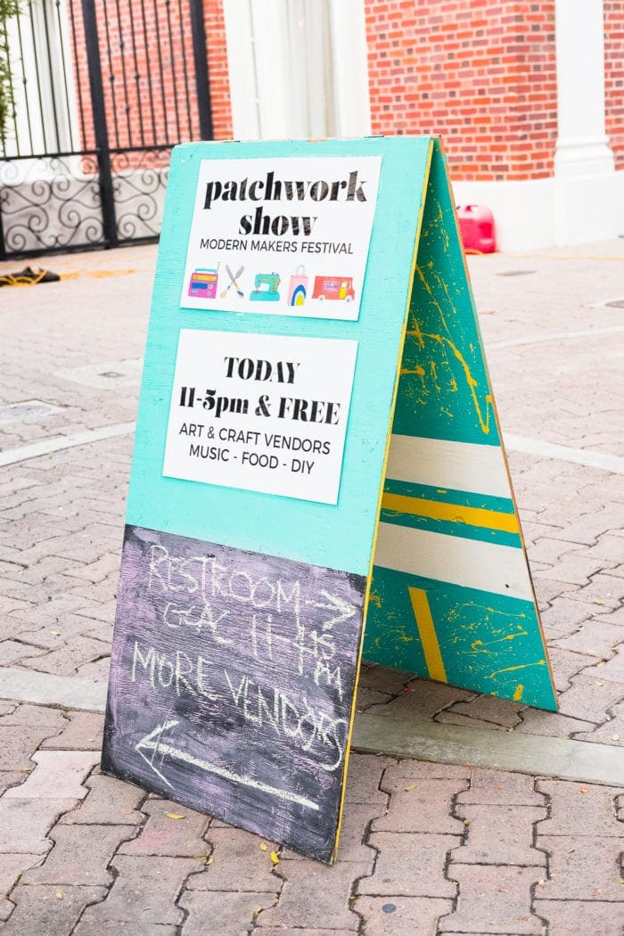 Patchwork Show Modern Makers Festival Craft Show California Santa Ana